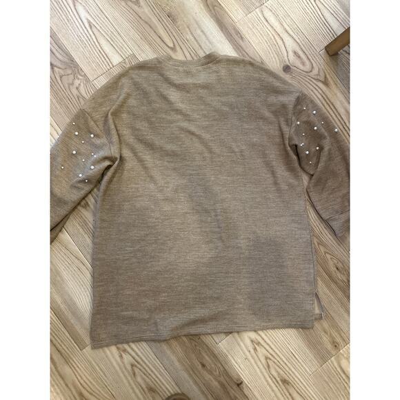 Emery Rose Sweater embellished with faux pearls Womens 4XL - Picture 4 of 4